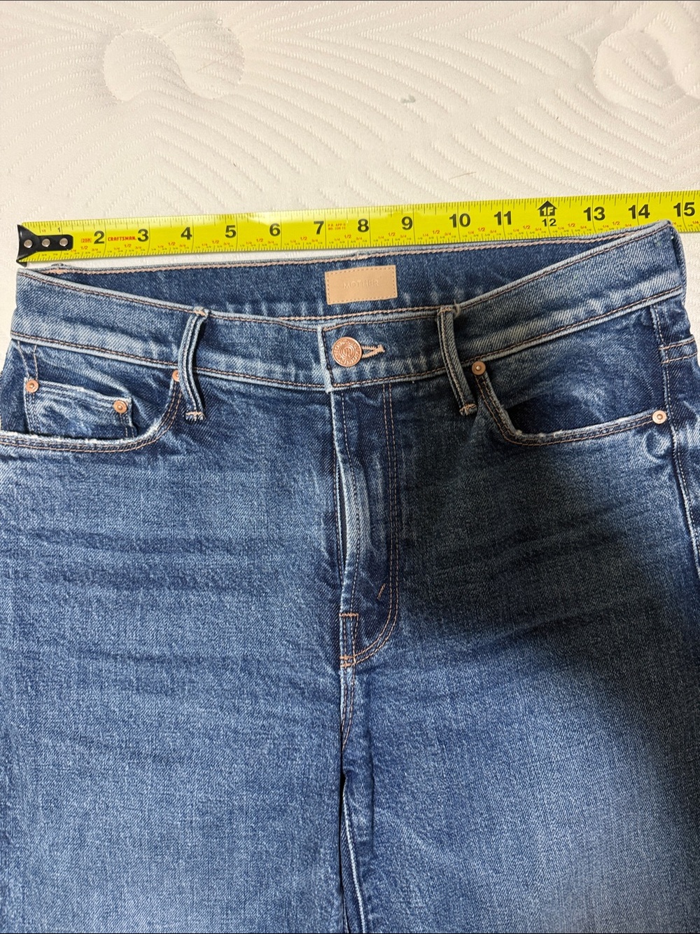 Mother Wide Leg Women's Jeans size 26, stone blue - Picture 10 of 10